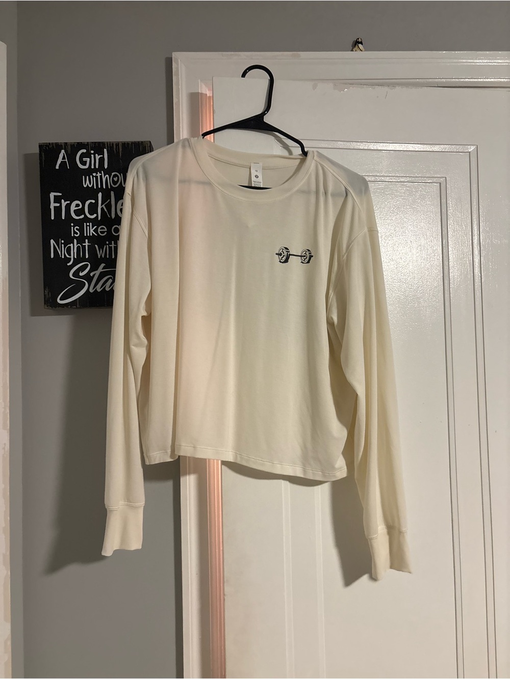 lululemon athletica Cream Long-Sleeve Performance Tee